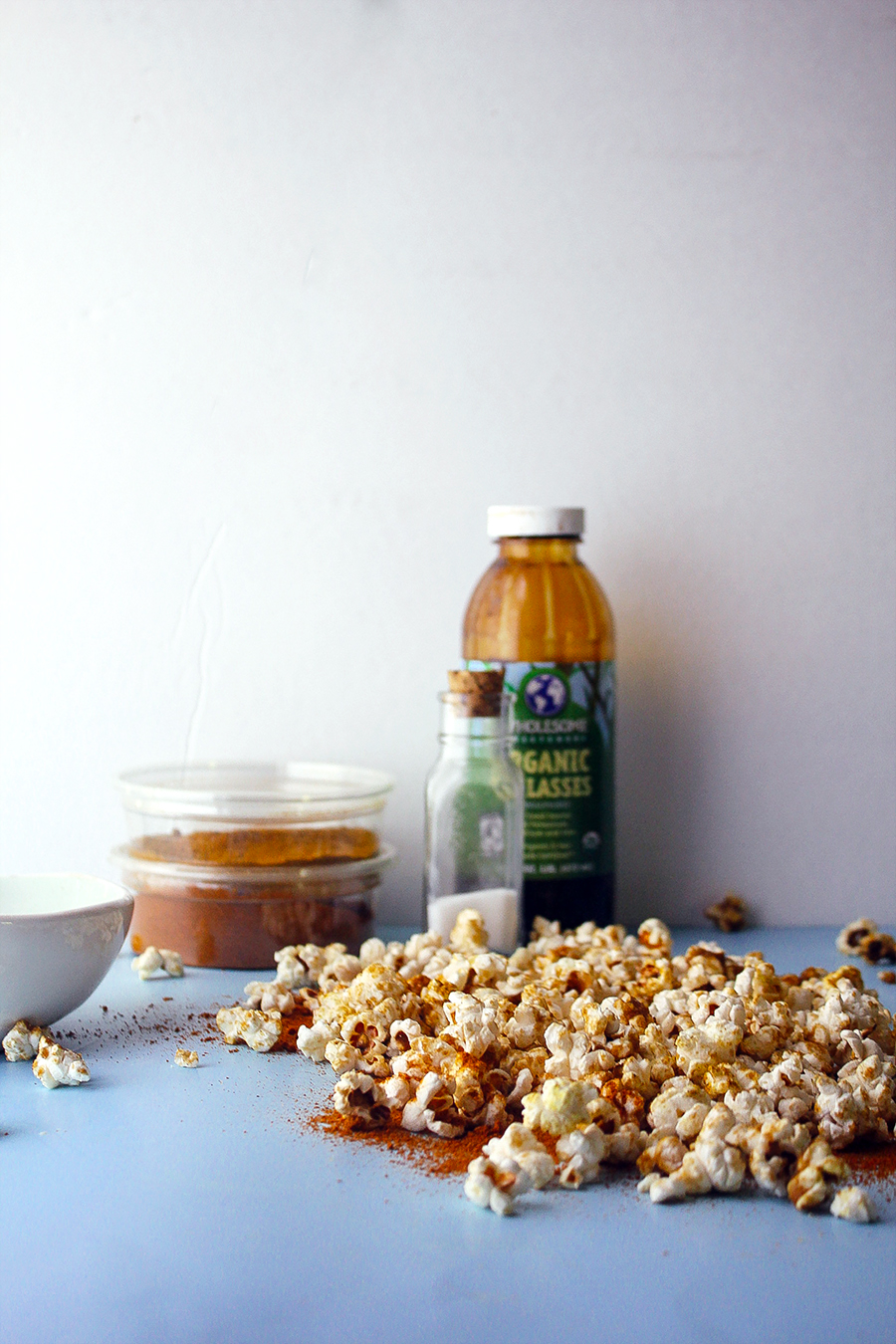 Sweet & Salty Curry Molasses Popcorn