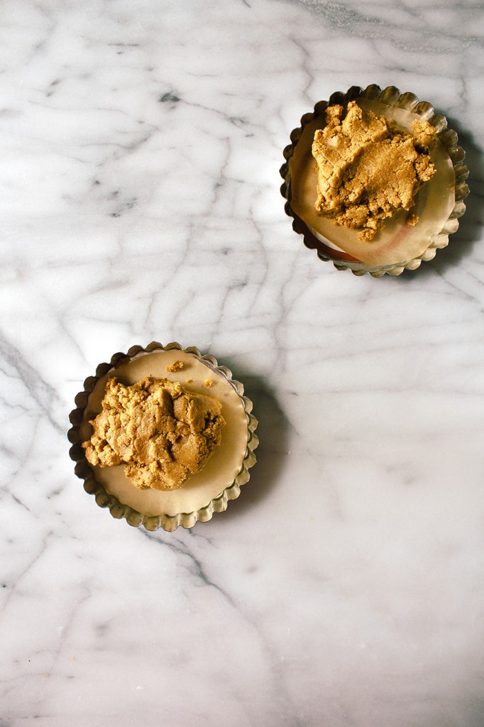 Salted Date Caramel Cashew Tart with Mocha Graham Crust