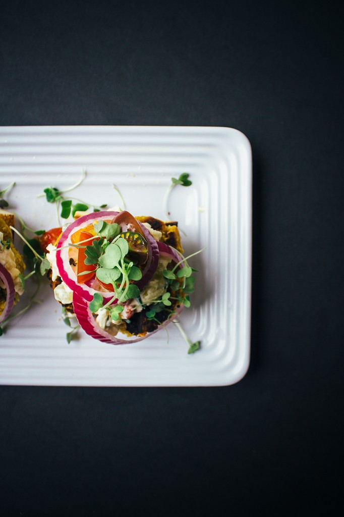 Farmer's Garden Stuffed Pimiento Cheese Veggie Burgers