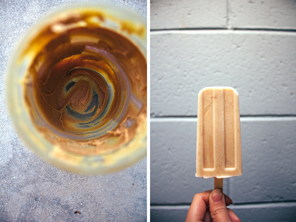 Frozen Peanut Butter Pupsicles