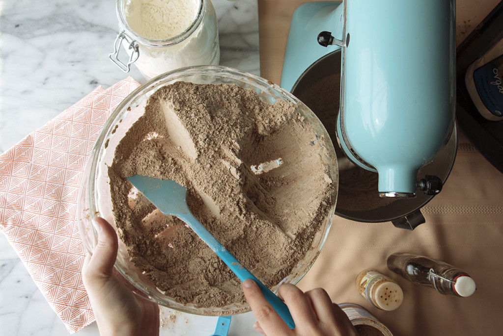 Chocolate Espresso Almond Biscotti