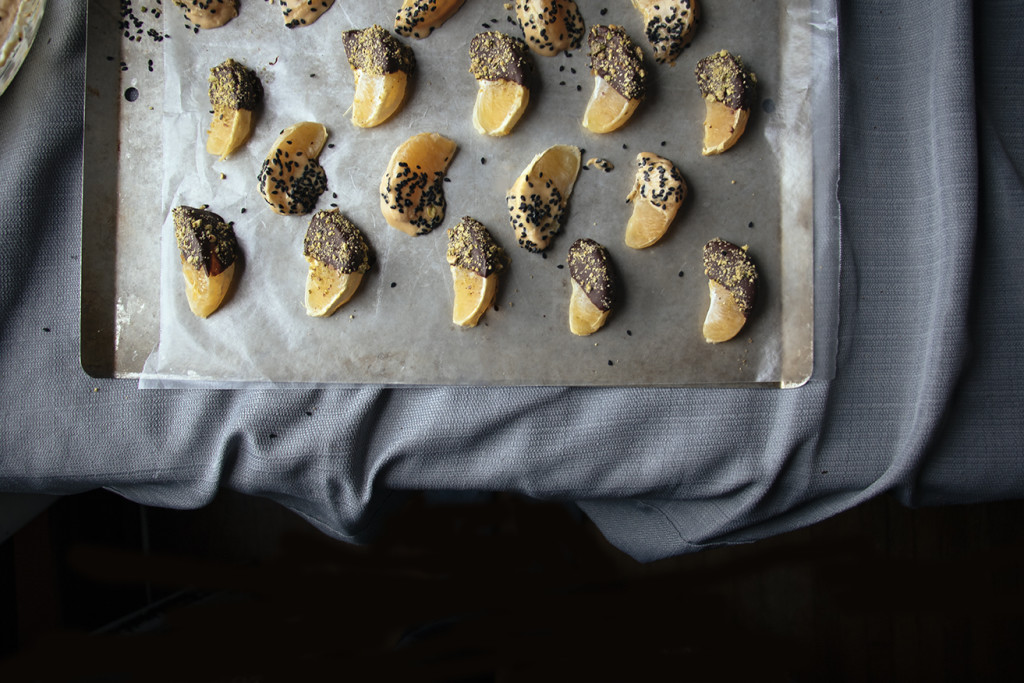 chocolate covered oranges