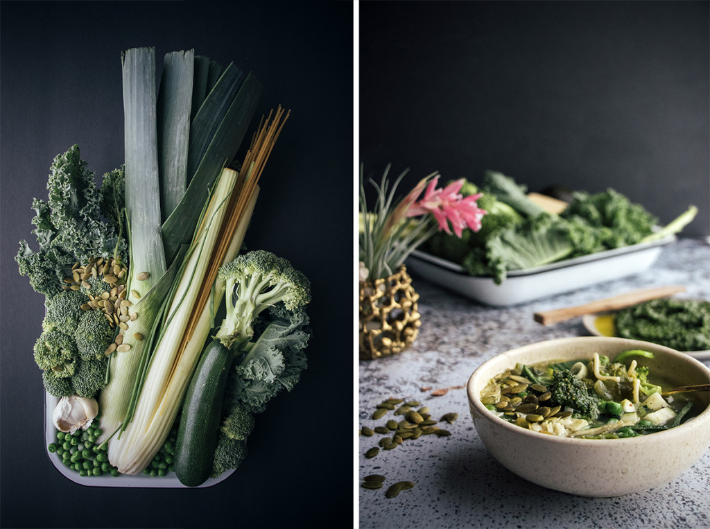 minestrone with kale