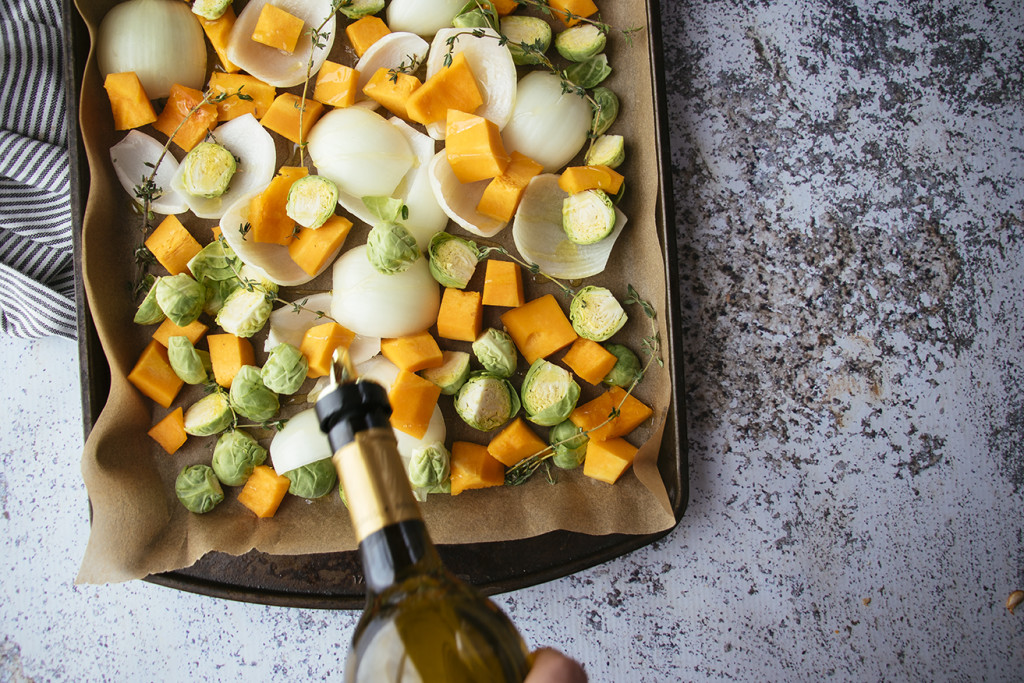 Winter Panzanella Salad With Cornbread Croutons