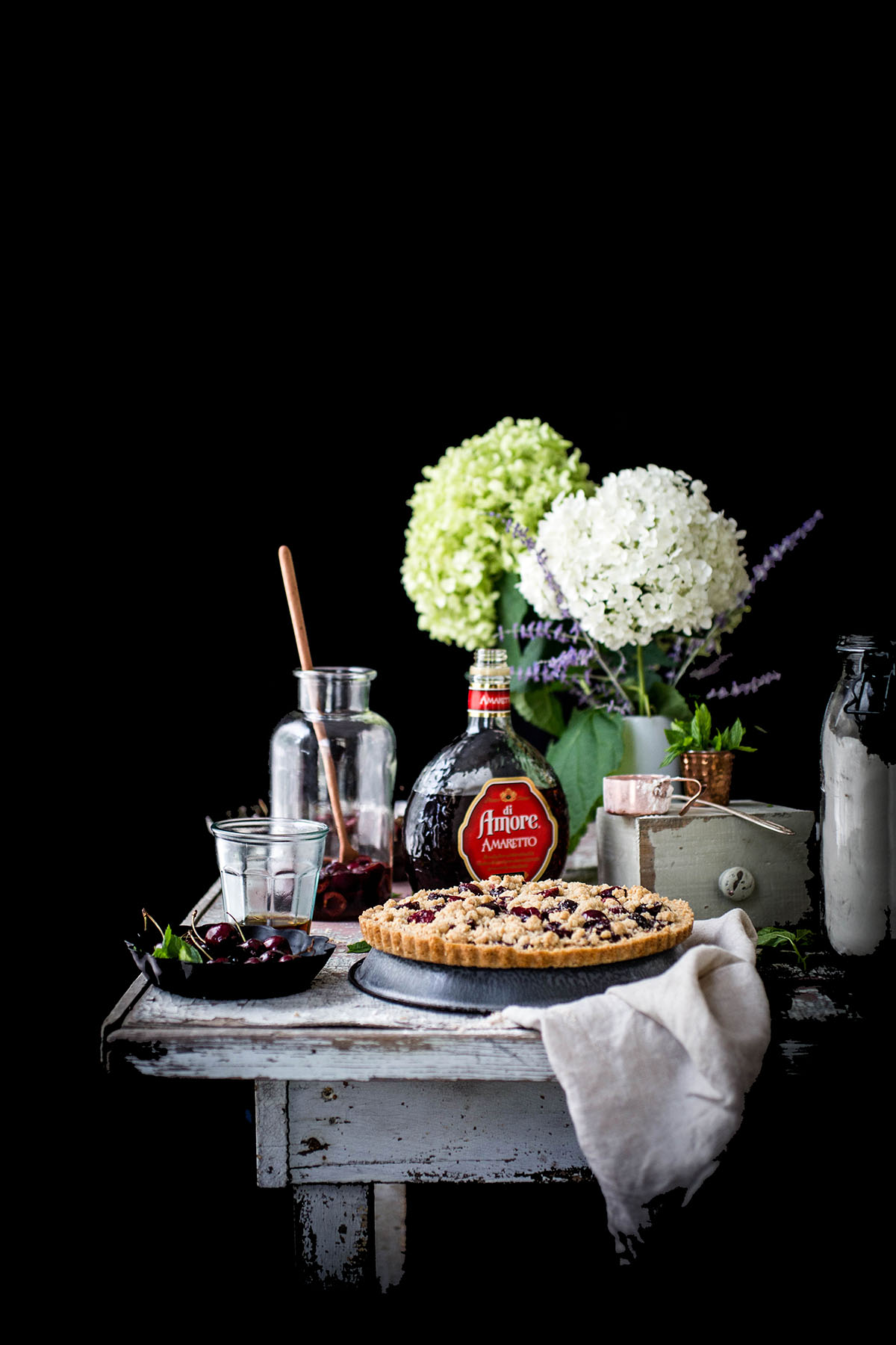 Cherry Shortbread Cookie Slices