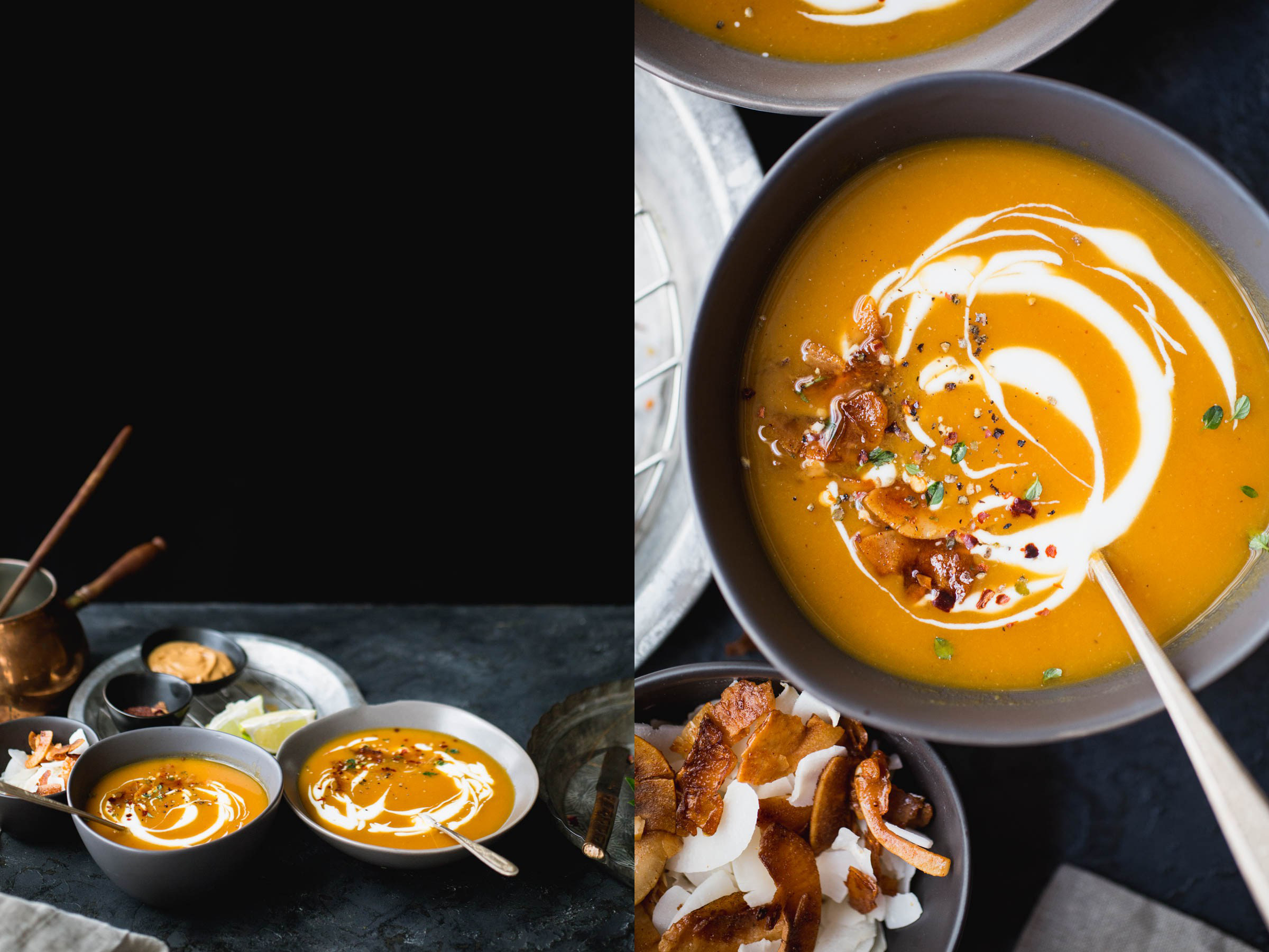 sweet potato lime and peanut soup