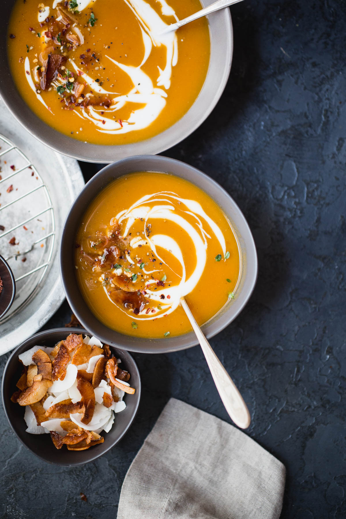 sweet potato lime and peanut soup