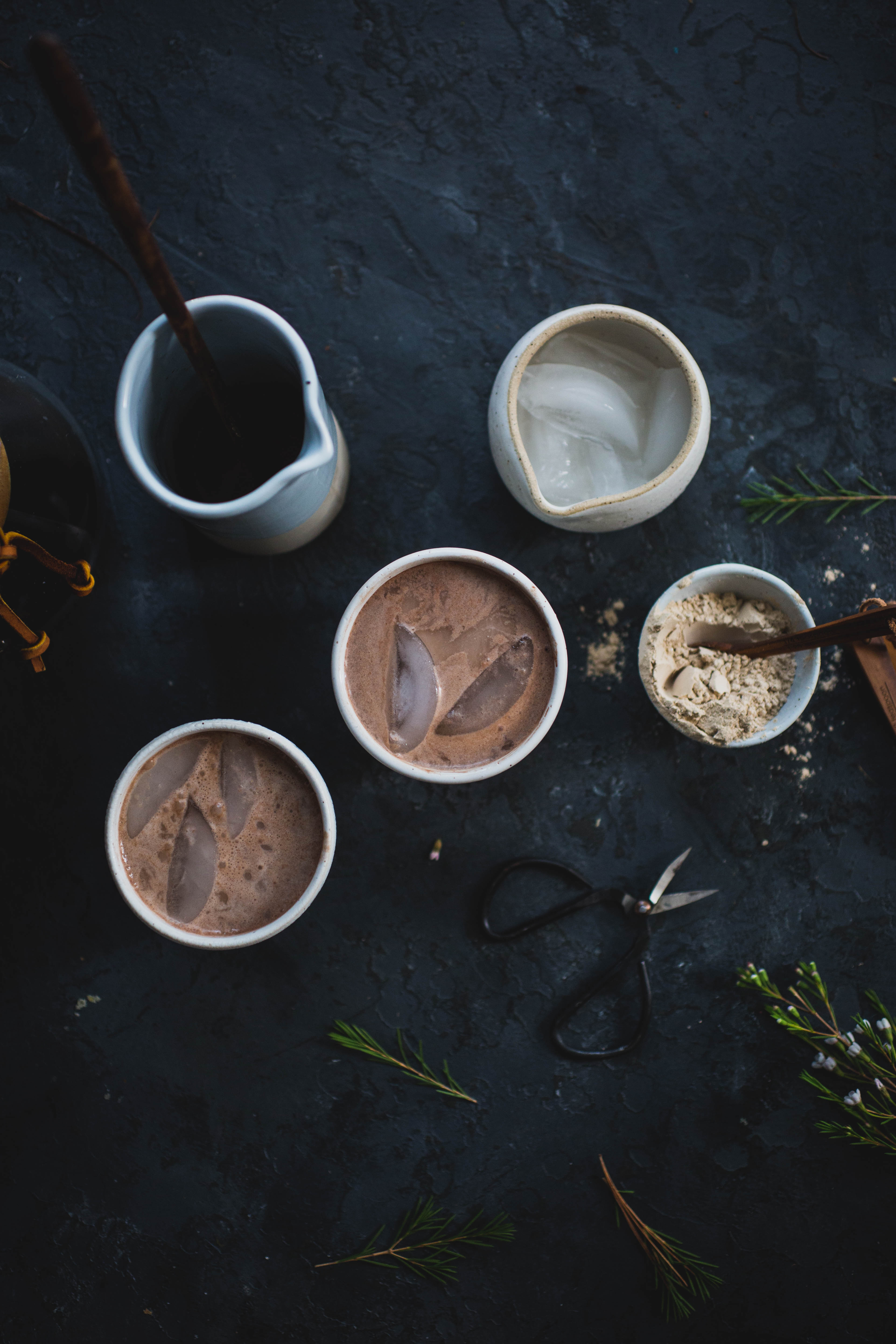 Iced Cocoa Coffee Smoothie