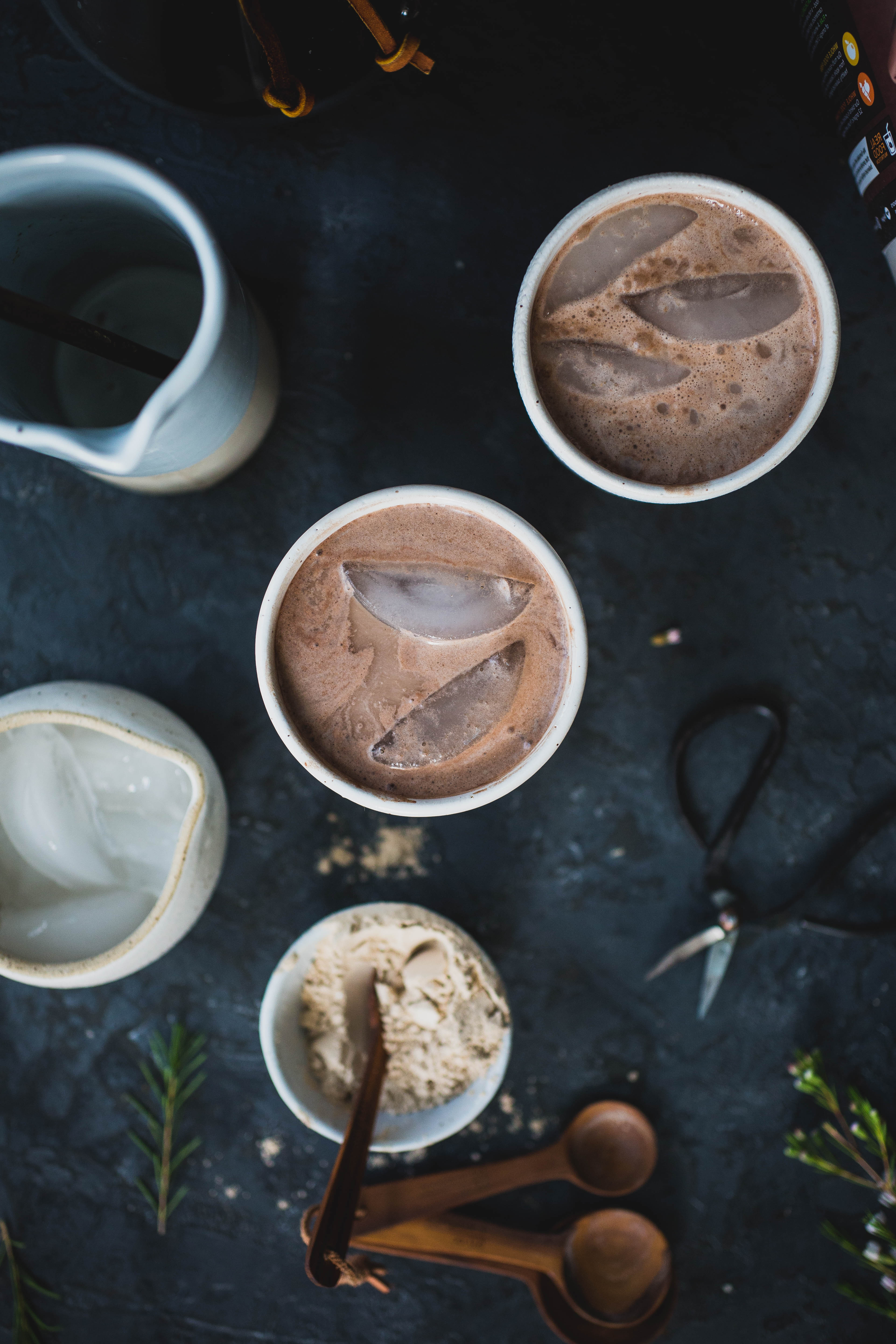 Iced Cocoa Coffee Smoothie