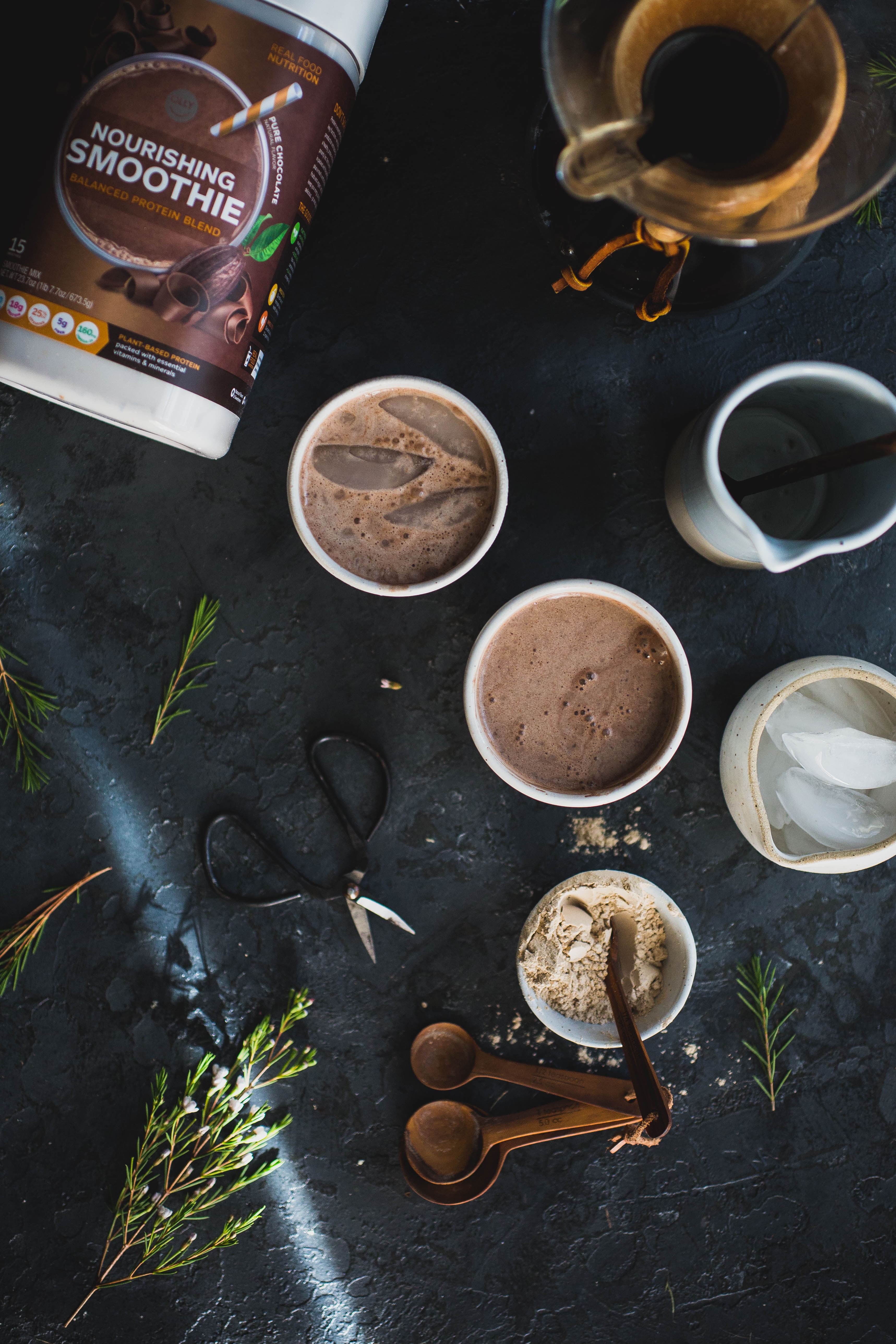 Iced Cocoa Coffee Smoothie