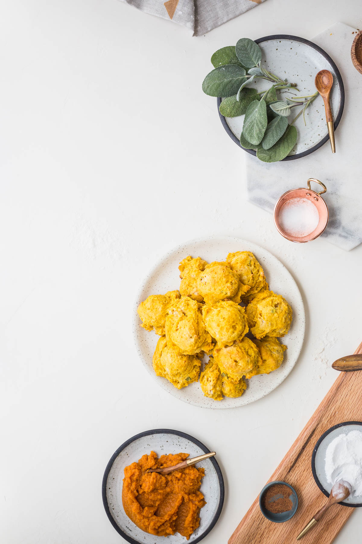 Pumpkin Sage Drop Biscuits