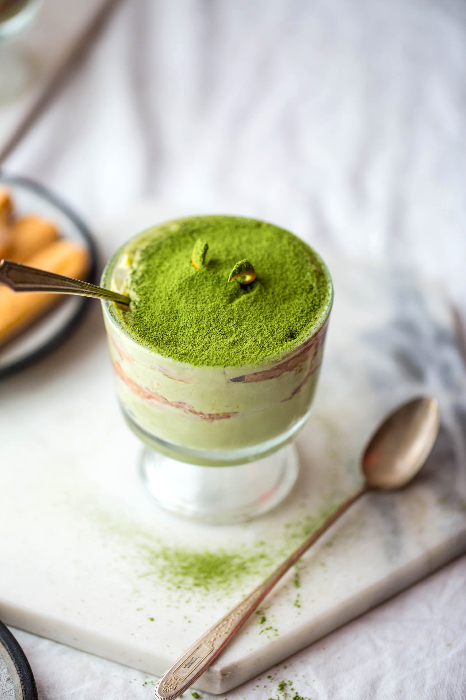 Matcha & Blood Orange Tiramisu