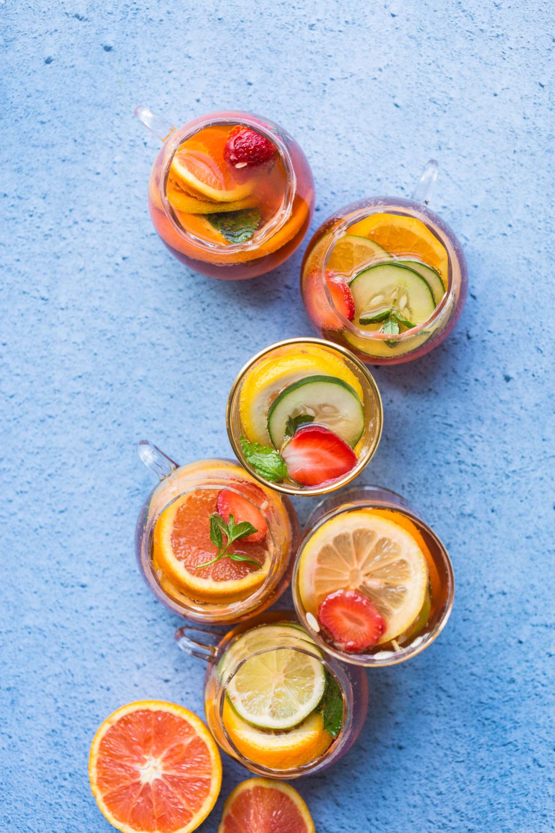 Pimm's Punch Recipe from Vegetarian Heartland Cookbook