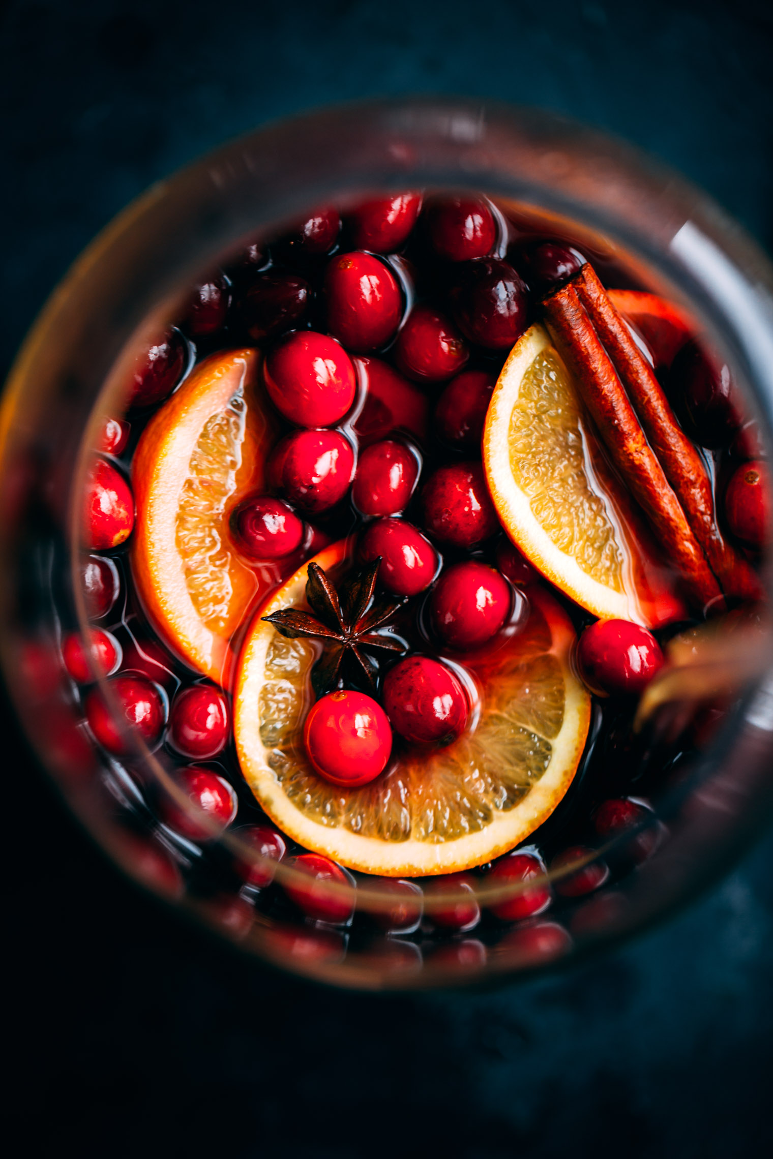 Cranberry Molasses Mulled Wine Big Batch Punch Recipe