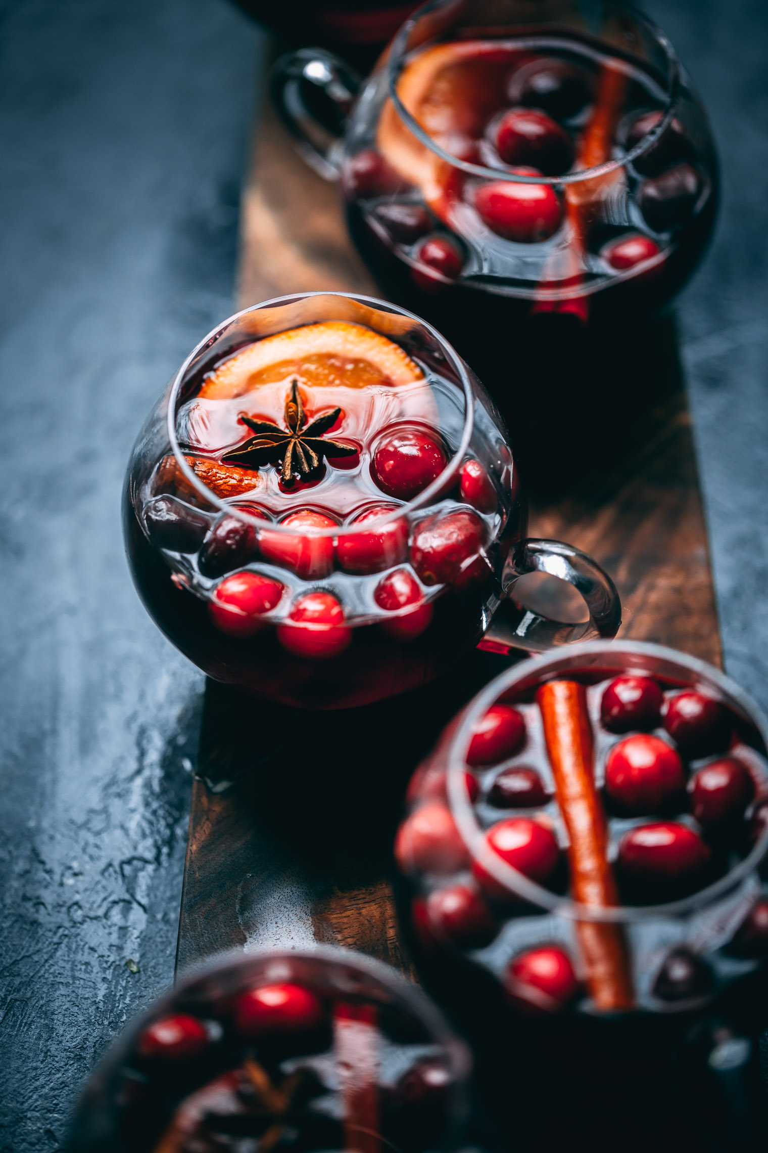 Cranberry Molasses Mulled Wine Big Batch Punch Recipe