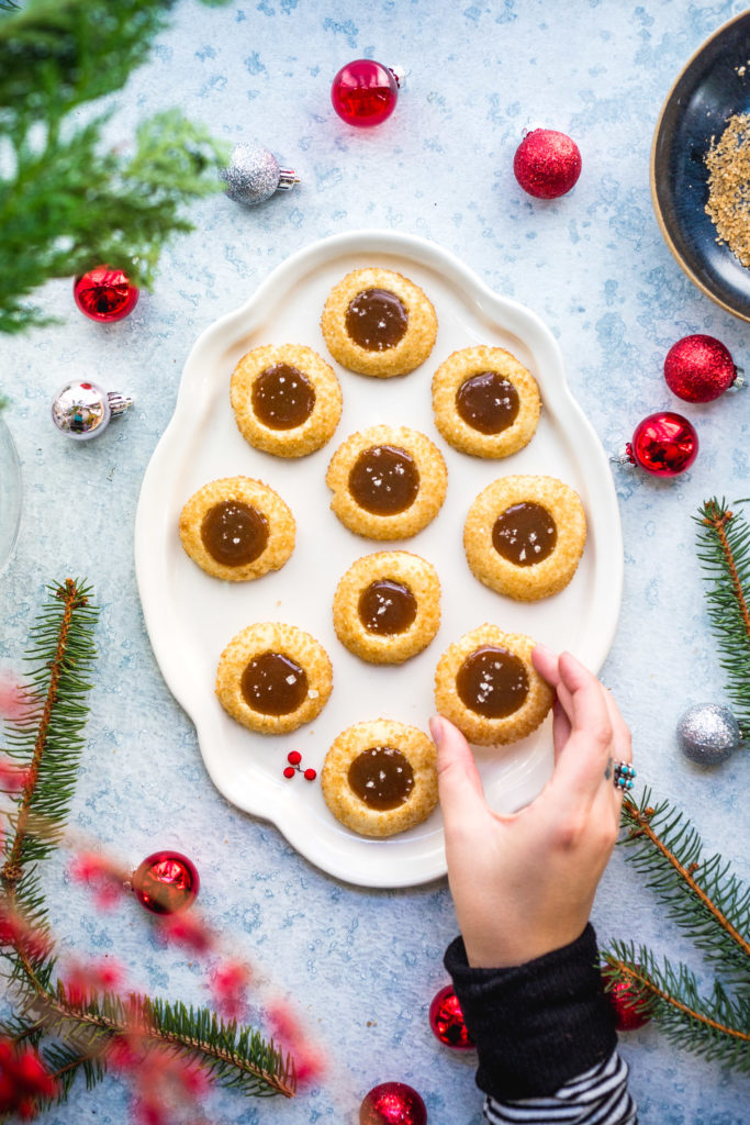 thumbprint cookie part of holiday dessert recipe round-up