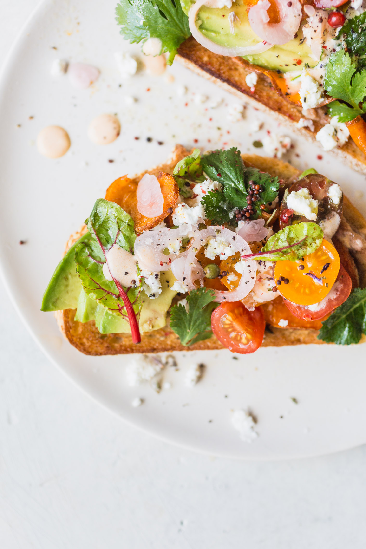 Open-Faced Sweet Potato Tortas