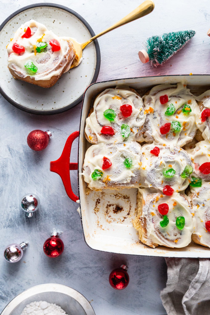 stollen rolls part of holiday dessert recipes