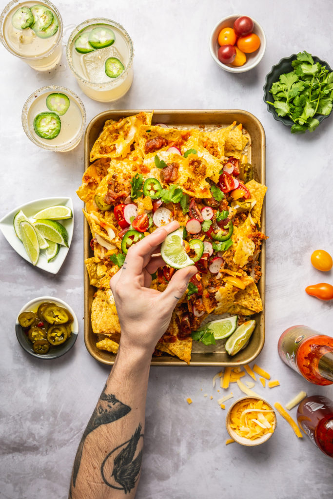 hese Smoky Quinoa Vegetarian Nachos