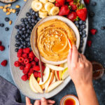 Sweet Peanut Butter Mascarpone Fruit Dip