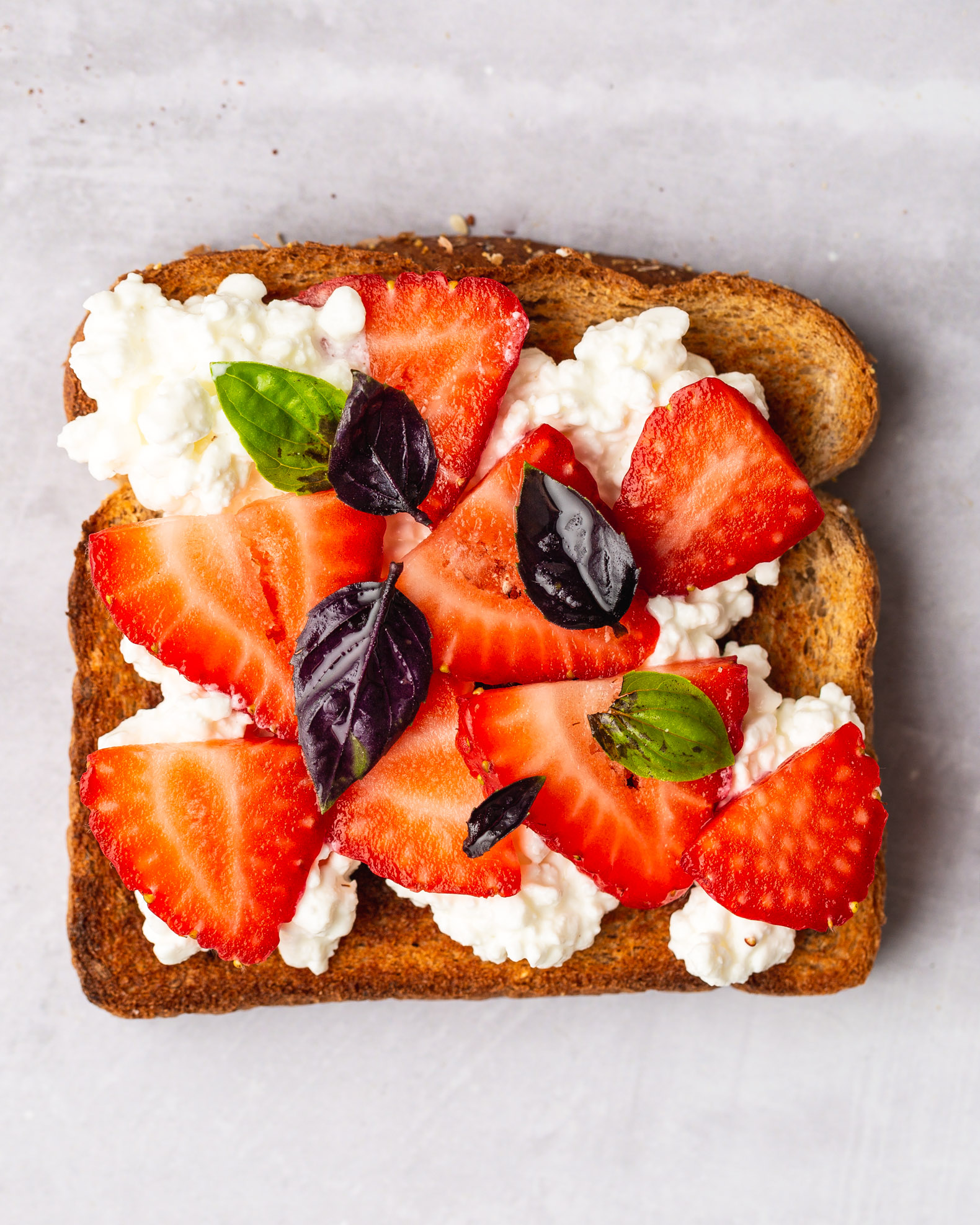 Cottage Cheese Toast Ideas Vegetarian 'Ventures