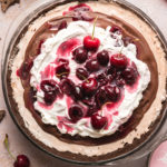 Cherry Fudge Ice Cream Pie