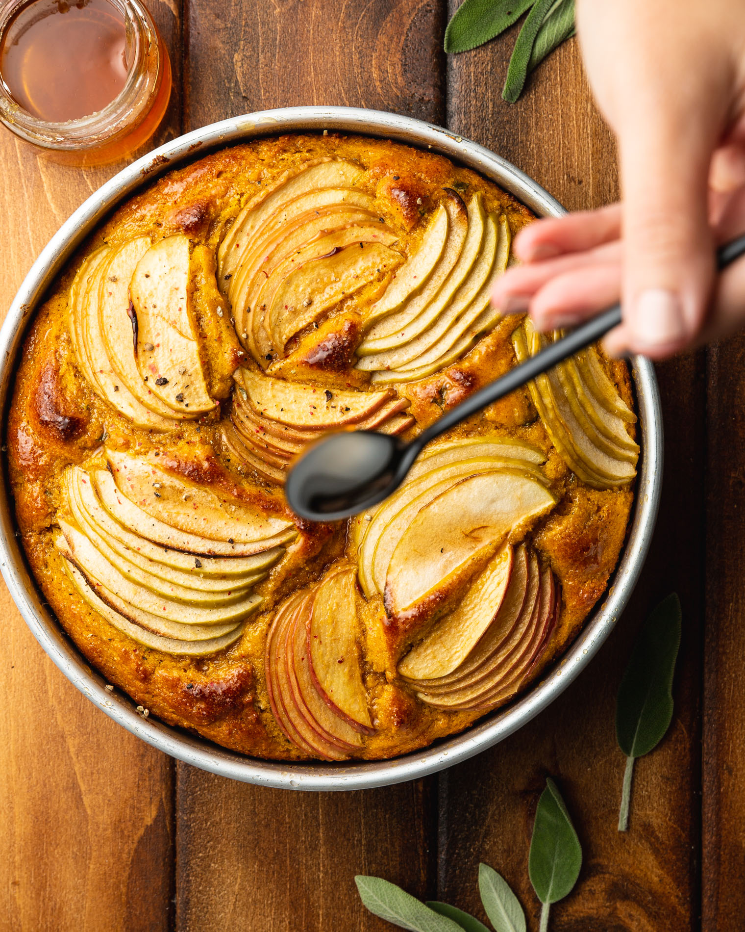 Apple Pumpkin Cornbread