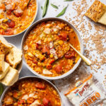 Vegetarian Butternut Squash Farro Minestrone