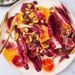 Winter Citrus Salad with Rosemary Candied Walnuts & Red Endive