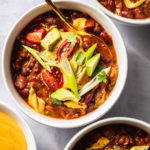 Red Bean Chili with Smoky Chili Cashew Queso