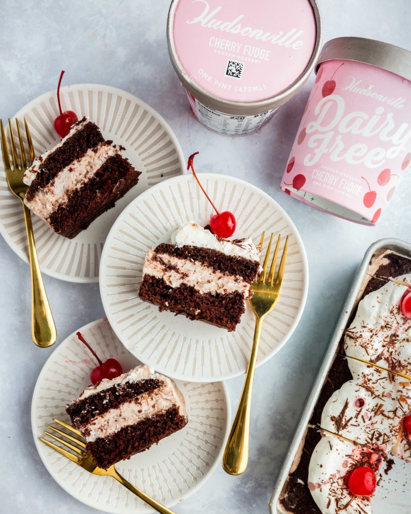 Chocolate-Cherry Ice Cream Cake Recipe: How to Make It