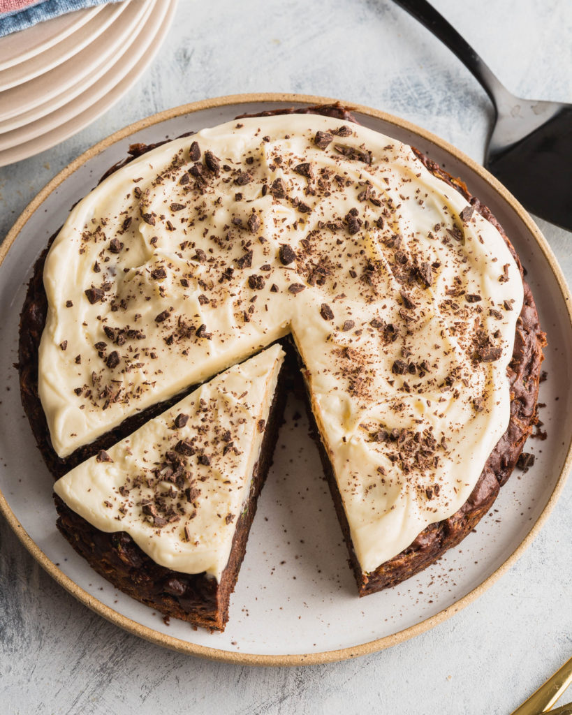 Chocolate Zucchini Snack Cake