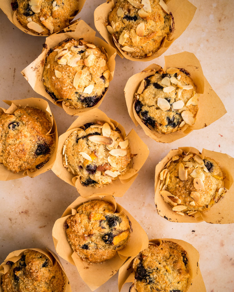 Almond Blueberry muffins