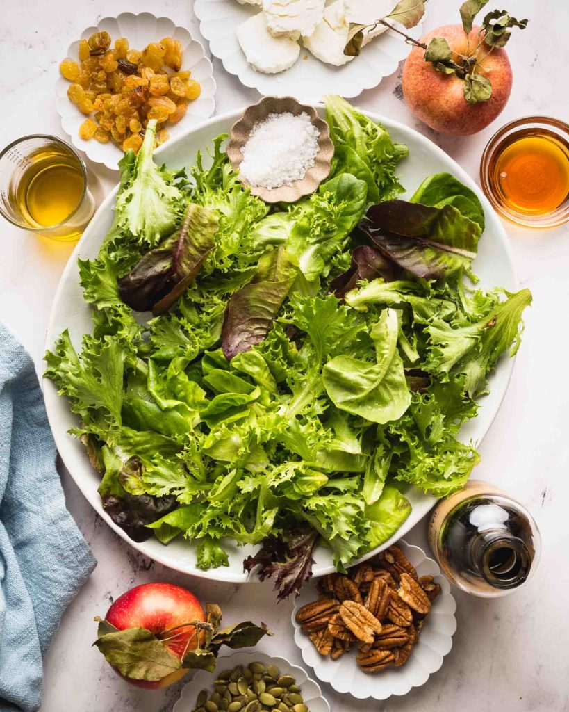 components of the salad