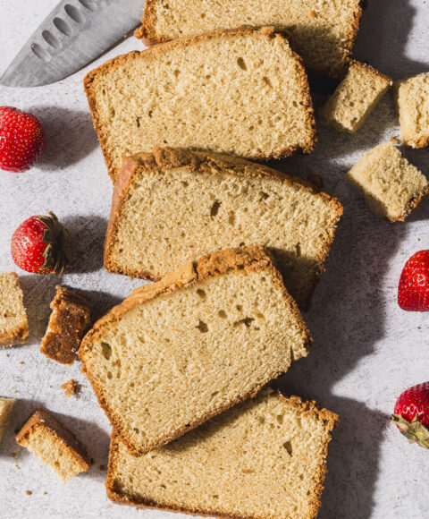 Brown Butter Sour Cream Pound Cake