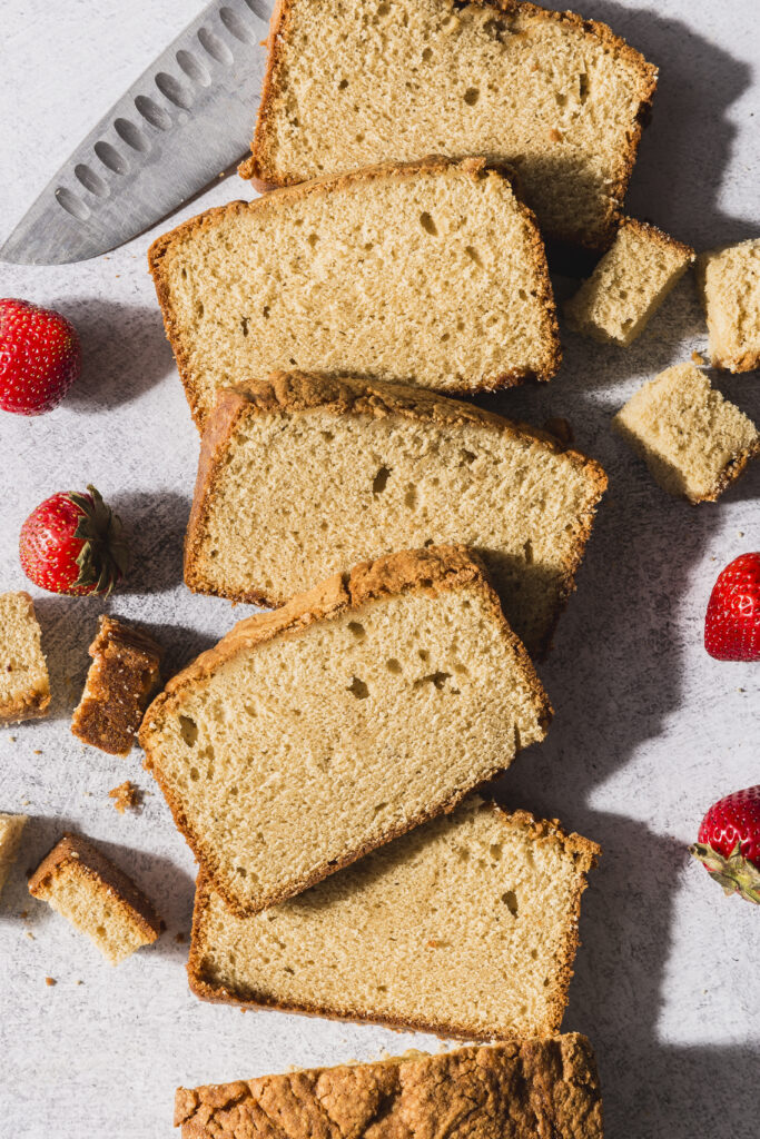 Brown Butter Sour Cream Pound Cake