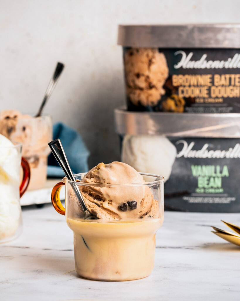 Hot Buttered Rum Affogato