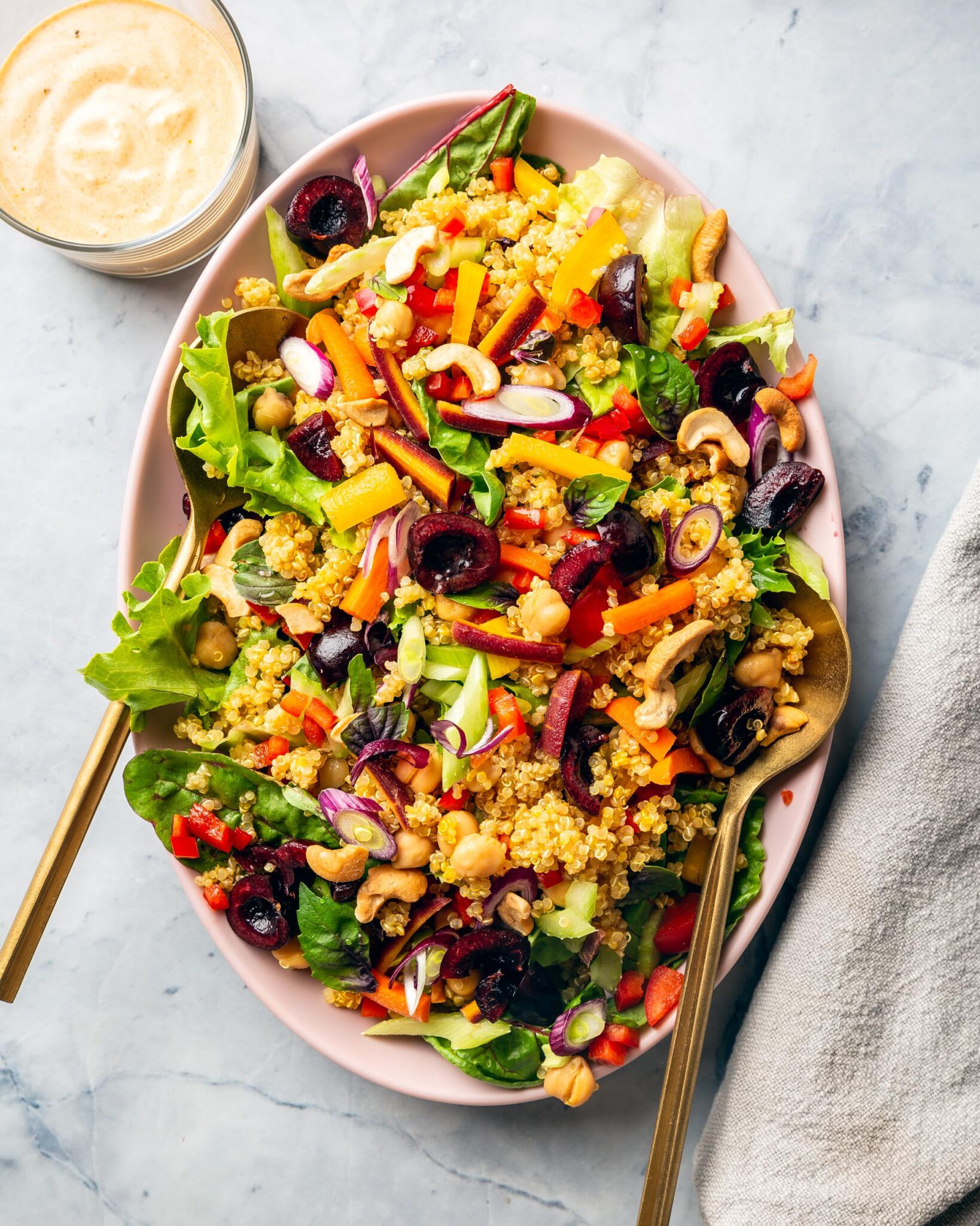 Curry Quinoa Salad - Vegetarian 'Ventures